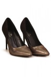 Cumpara ieftin PDS108-177 Pantofi stiletto Black/Gold