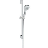 Cumpara ieftin Set de dus cu bara 65 cm Hansgrohe, Crometta 100, para si furtun, crom