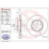 Set disc frana Subaru Legacy 6 (Bn Bs) 01.15-, Levorg 03.15-, Outback (Bs) 10.14-, Fata, 315X30mm, ventilat, BREMBO