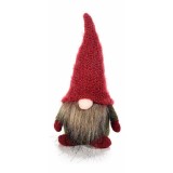 Figurina Mos Craciun textil multicolor II cm 8,5x9x18 H
