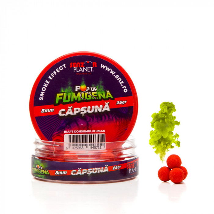 Pop-up fumigena capsuna 8mm 25g