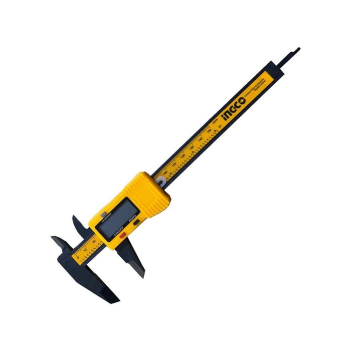 Subler cu afisaj electronic din plastic - Ingco HDCP16150