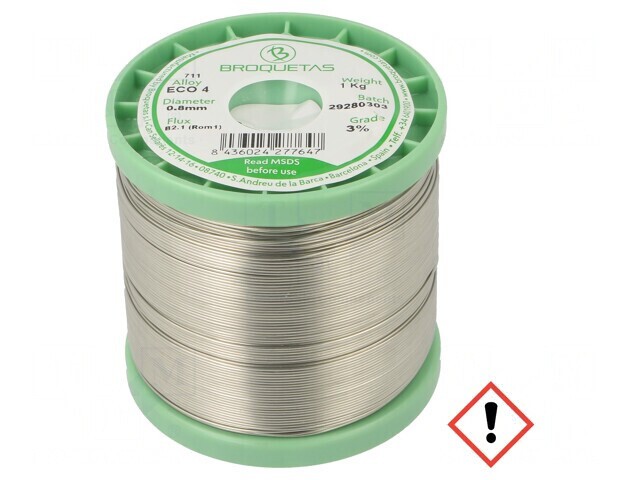 S&acirc;rmă de lipit fără plumb 0,8mm 1kg