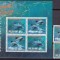 Noua Zeelanda 1991 fauna delfini MI 1195-96 + bl.28 MNH