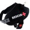 Ham pentru caini Rescue S 45 - 55 cm, negru