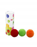 Set 3 mingi din cauciuc - Multicolore | Rubbabu