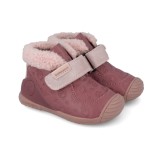Pantofi copii fete din piele, roz, 251104-b, biomecanics (marime: 24 (14,8-15,4 cm))