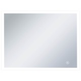 Cumpara ieftin Oglinda cu LED de perete de baie, cu senzor tactil, 80 x 60 cm