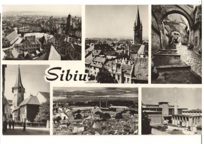 CPIB 16865 CARTE POSTALA - SIBIU., MOZAIC foto