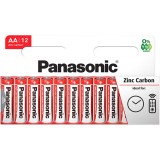 Baterii Panasonic AA LR6 1.5V Zinc Carbon, set 12 bucati
