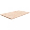 VidaXL Blat de baie, 100x60x2,5 cm, lemn masiv netratat