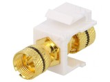 Adaptor Soclu Dublu Keystone pentru Panou