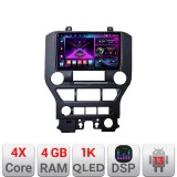 Navigatie Ford Mustang 2015-2020 A-MUSTANG 4+64 InCell Display 1K Android Waze USB Navigatie Internet Youtube Radio