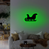 Cumpara ieftin Lampa de perete Sled 2, Neon Graph, 38x23 cm, verde