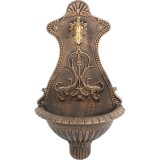 Chiuveta de gradina 37x18.5x66.5 cm, aluminiu, efect cupru, Strend Pro