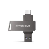 Stick USB 16GB, memorie externa telefon Asteroid GSM, THSM19, gri