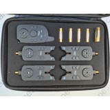 Set 4 Avertizori cu Statie FL si penar de transport model JY-12