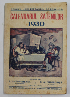 CALENDARUL SATENILOR , 1930 foto