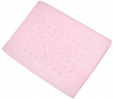 Perna inclinata antisufocare Air Comfort, 60 x 45 x 9 cm, husa detasabila si lavabila, Lorelli, Pink Sky