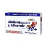 Multivitamine + Minerale + Ginseng 50+ Zdrovit 56cpr Cod: zdro00444