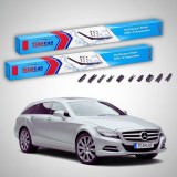 Cumpara ieftin Ștergătoare Mercedes-Benz CLS Shooting Brake X218 2012-2014 | Set Față Flat &ndash; TeamCar&reg;