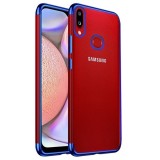 Husa SAMSUNG Galaxy A10s - Luxury Slim Shiny TSS, Albastru