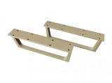 Set 2 Picioare Metalice Noptiera sau Comoda, Gold, PM48G