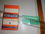 Cumpara ieftin RAR - LOT 2 AMBALAJE VECHI MEDICAMENTE/ALIMENTE RSR -MENTORIN / FOSFARIN