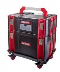 Cutie scule pentru sistem modular mobil 44х32х25.5cm, Raider, 139611 foto