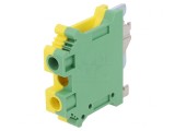 Conector de Șine 0.2-10mm&sup2; 2 Borne Galben-Verde