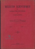 C68 Bulletin scientifique de l&rsquo;ecole polytechnique de Timisoara, numerele 1-2/1937