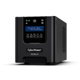 UPS CYBER POWER Line Int. cu Sinusoida Pura,tower,750VA/ 675W,AVR,6xIEC,dilay LCD,1xRBP0014,Backup 4-12 min,incarcare 8h,USB,RS232,GreenPower,serie PR