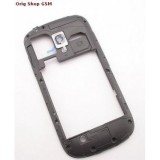 CARCASA MIJLOC SAMSUNG I8190 GALAXY S3 MINI NEGRU ORIG SWAP