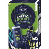 NIVEA MEN Energy Boost set cadou pentru corp