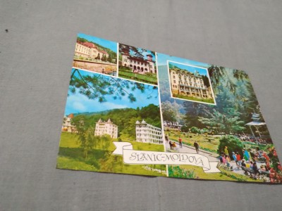 CARTE POSTALA - SLANIC-MOLDOVA CIRCULATA foto