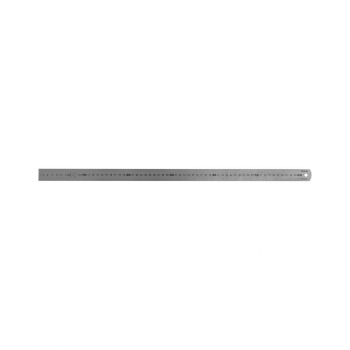 Rigla otel inoxidabil 600mm Yato YT-70723