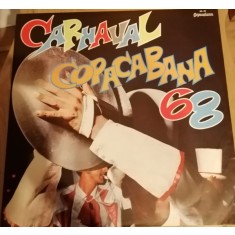 Vinil LP Various &ndash; Carnaval copacabana 68 (VG++)