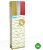 Hartie Ambalaj Cadou Gold 100 X 300 3 Varietati