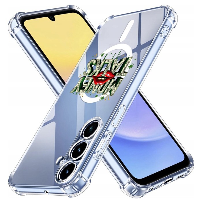 Husa antisoc pentru samsung galaxy a16 - airbag tpu, col&Egrave;uri ranforsate - money talks