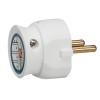 Fisa 2P extra subtire 050183, alb, Legrand