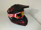 Cumpara ieftin Casca Moto Atv Cross Enduro Downhill + Ochelari , Marimea XL