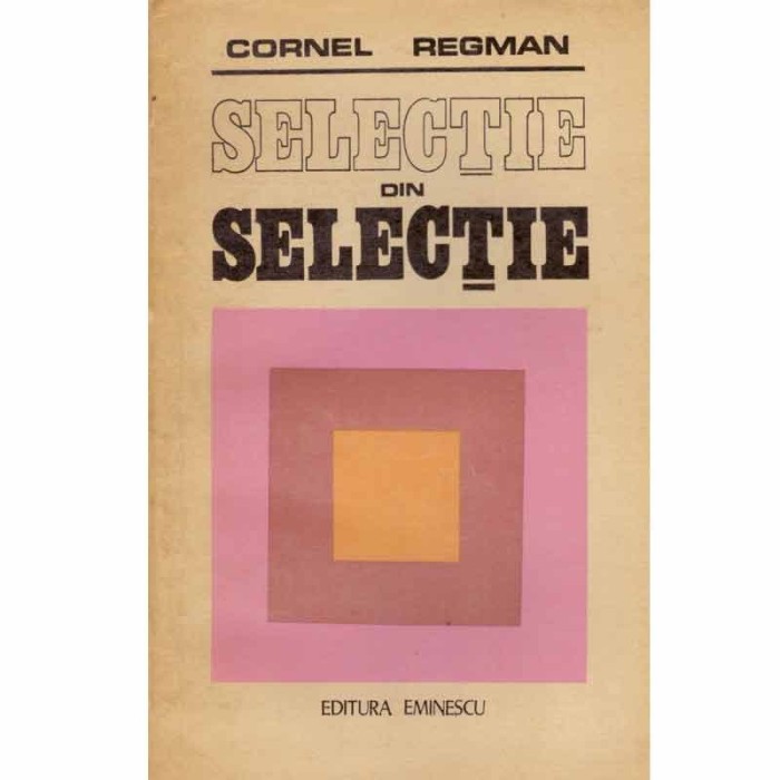 Cornel Regman - Selectie din selectie - 132293