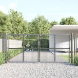 VidaXL Poartă de grădină din plasă antracit 300x175 cm oțel galvanizat