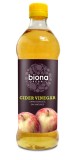 Otet Cidru Mere Nefiltrat Bio Biona Organic, 500ml, Ecologic