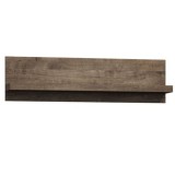 Cumpara ieftin Etajera pal frasin inchis Infinity 120x18x32 cm