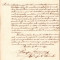 HST 279S Scrisoare oficială 1870 Arad semnata episcop Procopie Ivacicovici