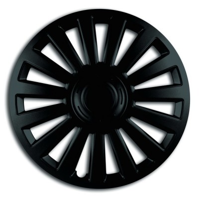 SET CAPACE ROTI 16` NEGRE LUXURY foto