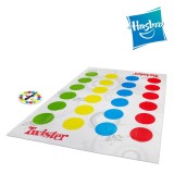 Joc de Societate Hasbro Twister, Multicolor, 2+ Jucători, V&acirc;rsta 6+ Ani