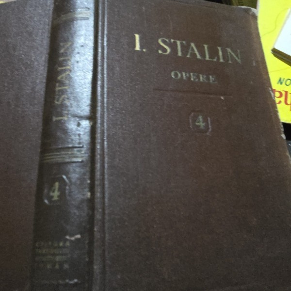 Opere - I. Stalin vol.4