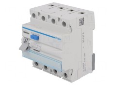 &Icirc;ntrerupător diferenţial 63A 30mA 3P+N IP20
